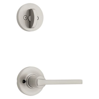 Image for Casey and Deadbolt Interior Pack (Round) - Deadbolt Keyed One Side - for Kwikset Series 687 and 800 Handlesets