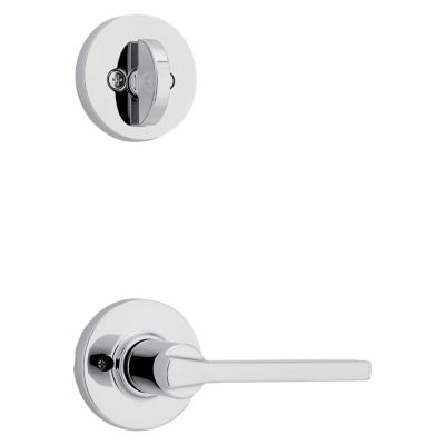 Casey and Deadbolt Interior Pack (Round) - Deadbolt Keyed One Side - for Kwikset Series 687 and 800 Handlesets