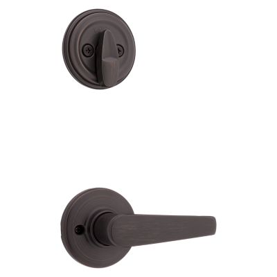 Delta and Deadbolt Interior Pack - Deadbolt Keyed One Side - for Signature Series 800 and 687 Handlesets