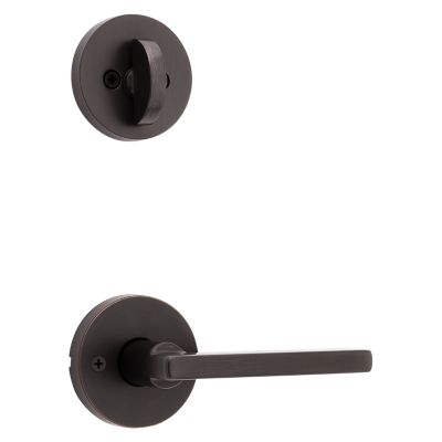 Halifax and Deadbolt Interior Pack (Round) - Deadbolt Keyed One Side - for Signature Series 800 and 687 Handlesets
