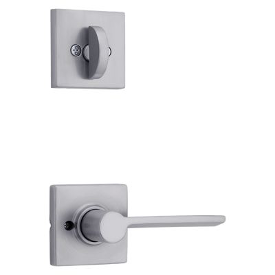 Ladera and Deadbolt Interior Pack (Square) - Left Handed - Deadbolt Keyed One Side - for Kwikset Series 687 and 800 Handlesets