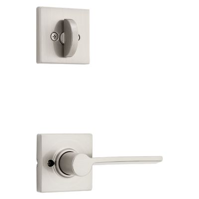 Image for Ladera and Deadbolt Interior Pack (Square) - Left Handed - Deadbolt Keyed One Side - for Kwikset Series 687 and 800 Handlesets