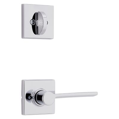 Product Image for Ladera and Deadbolt Interior Pack (Square) - Left Handed - Deadbolt Keyed One Side - for Kwikset Series 687 and 800 Handlesets