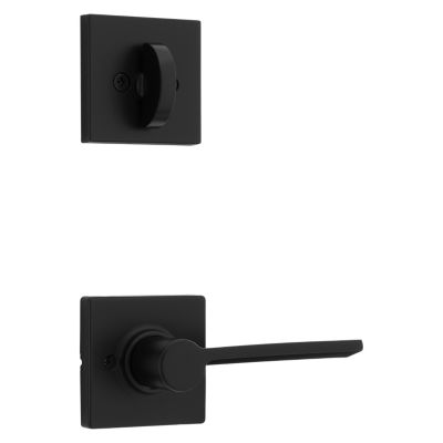 Product Image for Ladera and Deadbolt Interior Pack (Square) - Left Handed - Deadbolt Keyed One Side - for Kwikset Series 687 and 800 Handlesets