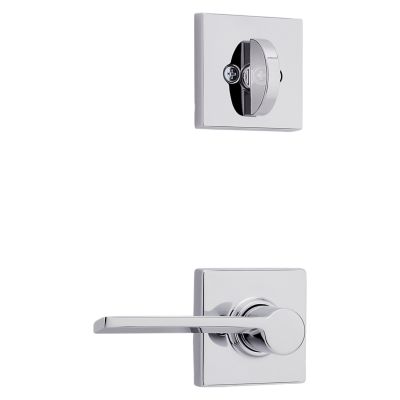 Product Image for Ladera and Deadbolt Interior Pack (Square) - Right Handed - Deadbolt Keyed One Side - for Kwikset Series 687 and 800 Handlesets