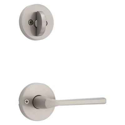 Lisbon and Deadbolt Interior Pack (Round) - Deadbolt Keyed One Side - for Signature Series 800 and 687 Handlesets