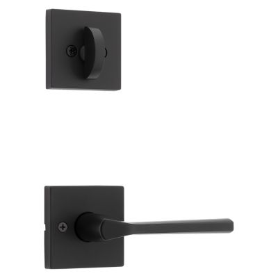 Lisbon and Deadbolt Interior Pack (Square) - Deadbolt Keyed One Side - for Signature Series 800 and 687 Handlesets
