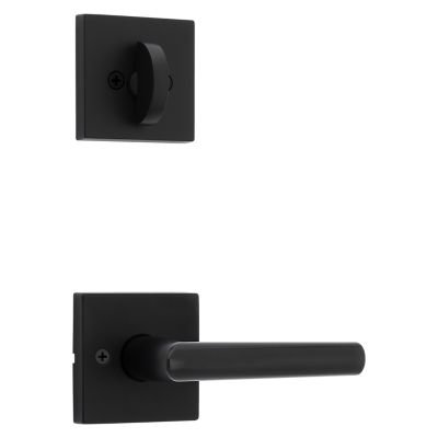 Milan and Deadbolt Interior Pack (Square) - Deadbolt Keyed One Side - for Signature Series 800 and 687 Handlesets