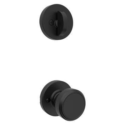 Product Image for Maven and Deadbolt Interior Pack (Round) - Deadbolt Keyed One Side - for Signature Series 800 and 687 Handlesets