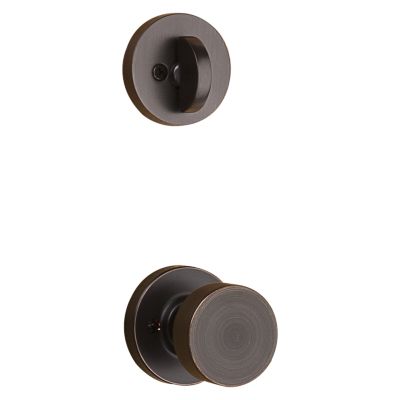 Pismo and Deadbolt Interior Pack (Round) - Deadbolt Keyed One Side - for Signature Series 800 and 687 Handlesets