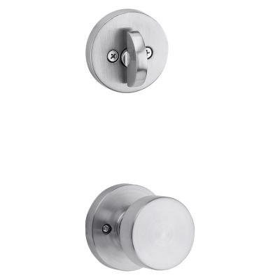 Image for Pismo and Deadbolt Interior Pack (Round) - Deadbolt Keyed One Side - for Signature Series 800 and 687 Handlesets