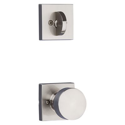 Product Image for Pismo and Deadbolt Interior Pack (Square) - Deadbolt Keyed One Side - for Signature Series 800 and 687 Handlesets