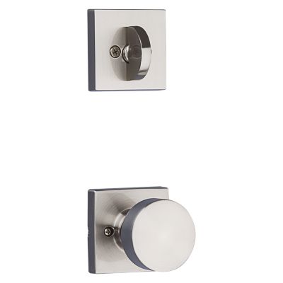 Image for Pismo and Deadbolt Interior Pack (Square) - Deadbolt Keyed One Side - for Signature Series 800 and 687 Handlesets