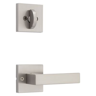Image for Singapore and Deadbolt Interior Pack (Square) - Deadbolt Keyed One Side - for Signature Series 800 and 687 Handlesets