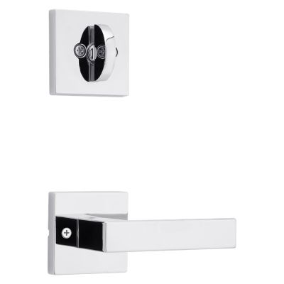 Singapore and Deadbolt Interior Pack (Square) - Deadbolt Keyed One Side - for Signature Series 800 and 687 Handlesets
