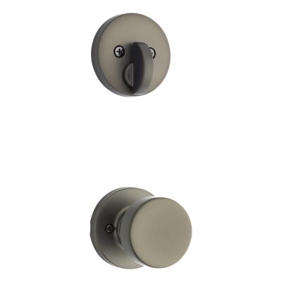 Pismo and Deadbolt Interior Pack (Round) - Deadbolt Keyed One Side - for Signature Series 814 and 818 Handlesets