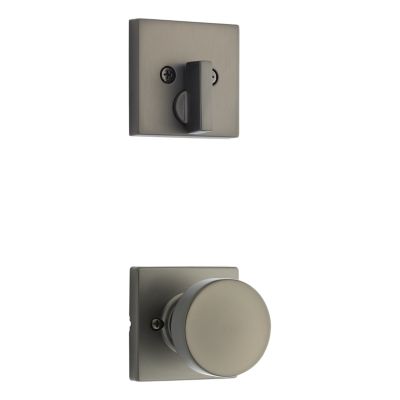 Pismo and Deadbolt Interior Pack (Square) - Deadbolt Keyed One Side - for Signature Series 814 and 818 Handlesets