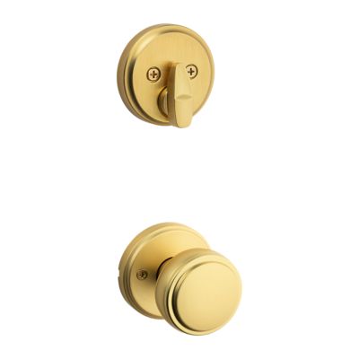 Product Image for Sora and Deadbolt Interior Pack (Round) - Deadbolt Keyed One Side - for Signature Series 814 and 818 Handlesets