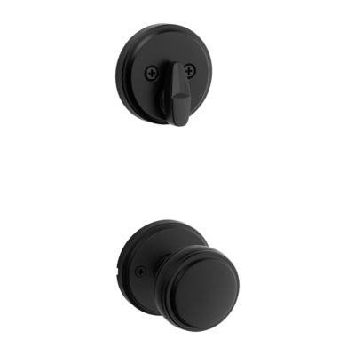 Sora and Deadbolt Interior Pack (Round) - Deadbolt Keyed One Side - for Signature Series 814 and 818 Handlesets