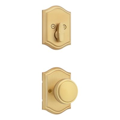 Sora and Deadbolt Interior Pack (Arched) - Deadbolt Keyed One Side - for Signature Series 814 and 818 Handlesets