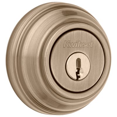 980 Deadbolt - Keyed One Side - with Pin & Tumbler