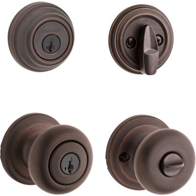 Image for Juno Security Set - Deadbolt Keyed One Side