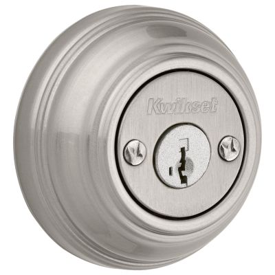 Nickel Single Cylinder Exterior Door Deadbolt with Rated AAA