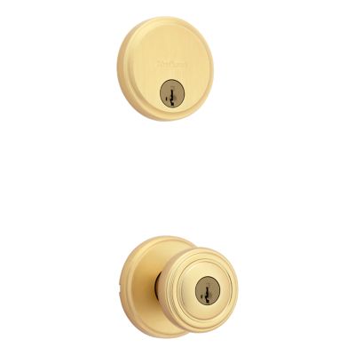 Henrik Security Set (Round) - Deadbolt Keyed One Side - featuring SmartKey