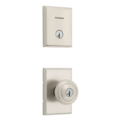 Henrik Security Set (Rectangle) - Deadbolt Keyed One Side - featuring SmartKey