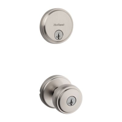 Sora Round Security Set - Deadbolt Keyed One Side - featuring SmartKey