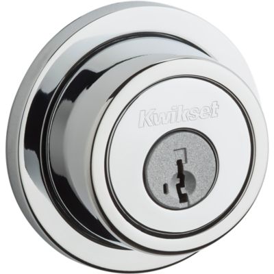 Image for Contemporary Round Deadbolt - Keyed One Side