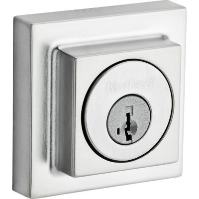 Image for Contemporary Square Deadbolt - Keyed One Side