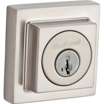 Image for Contemporary Square Deadbolt - Keyed Both Sides