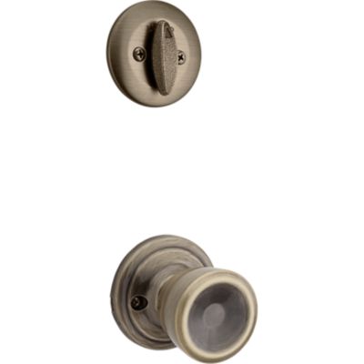 Product Image for Abbey and Deadbolt Interior Pack - Deadbolt Keyed One Side - for Kwikset Series 687 Handlesets