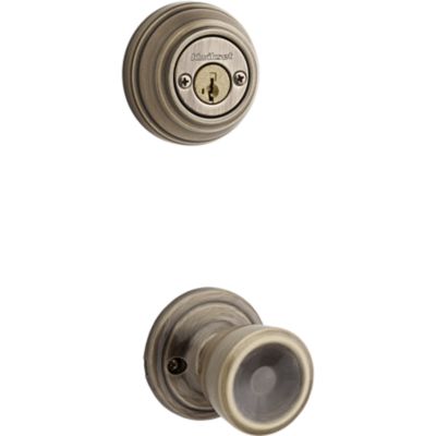 Abbey and Deadbolt Interior Pack - Deadbolt Keyed Both Sides - featuring SmartKey - for Signature Series 801 Handlesets