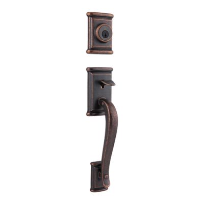 Rustic Bronze Ashfield Handleset With Commonwealth Lever