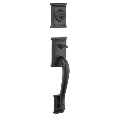 Ashfield Handleset - Deadbolt Keyed One Side (Exterior Only) - featuring SmartKey