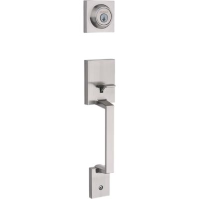 Amador Handleset - Deadbolt Keyed Both Sides (Exterior Only) - featuring SmartKey