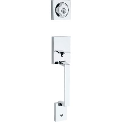 Image for Amador Handleset - Deadbolt Keyed Both Sides (Exterior Only) - featuring SmartKey