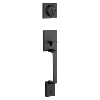 Amador Handleset - Deadbolt Keyed One Side (Exterior Only) - featuring SmartKey