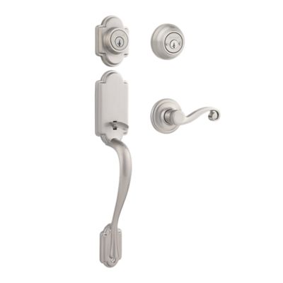 Image for Arlington Handleset with Lido Lever - Deadbolt Keyed Both Sides - featuring SmartKey
