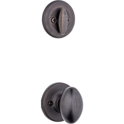 Product Image for Aliso and Deadbolt Interior Pack - Deadbolt Keyed One Side - for Kwikset Series 687 Handlesets
