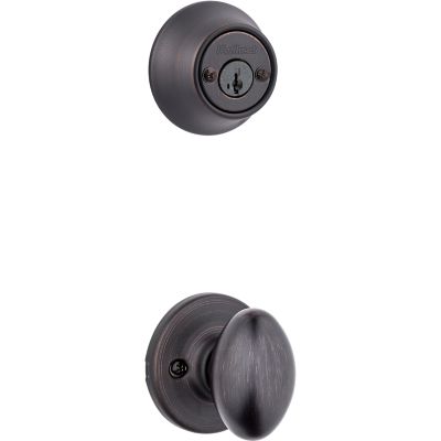 Product Image for Aliso and Deadbolt Interior Pack - Deadbolt Keyed Both Sides - for Kwikset Series 689 Handlesets