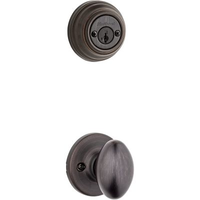 Image for Aliso and Deadbolt Interior Pack - Deadbolt Keyed Both Sides - featuring SmartKey - for Signature Series 801 Handlesets