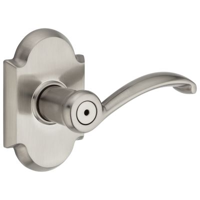 Satin Nickel Delta Lever - Bed/Bath | Kwikset