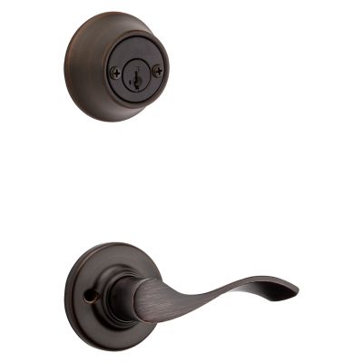 Image for Balboa and Deadbolt Interior Pack - Left Handed - Deadbolt Keyed Both Sides - featuring SmartKey - for Kwikset Series 689 Handlesets