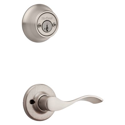 Product Image for Balboa and Deadbolt Interior Pack - Left Handed - Deadbolt Keyed Both Sides - featuring SmartKey - for Kwikset Series 689 Handlesets