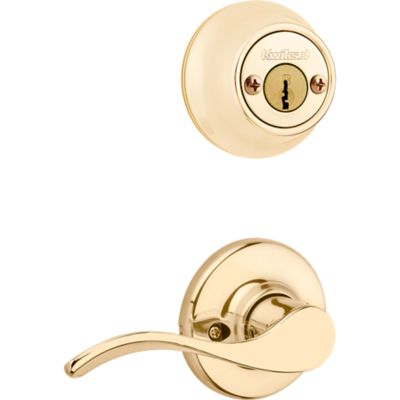 Image for Balboa and Deadbolt Interior Pack - Right Handed - Deadbolt Keyed Both Sides - featuring SmartKey - for Kwikset Series 689 Handlesets