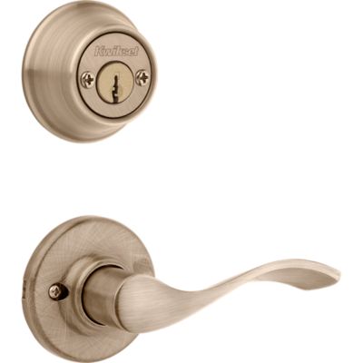 Image for Balboa and Deadbolt Interior Pack - Left Handed - Deadbolt Keyed Both Sides - featuring SmartKey - for Kwikset Series 689 Handlesets