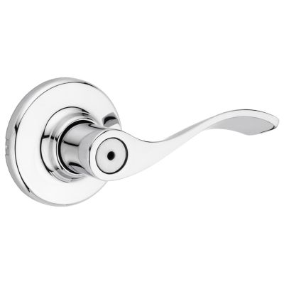 Balboa Polished Chrome Privacy Bed/Bath Door Lever Balboa Polished Chrome Privacy Bed/Bath Door Lever